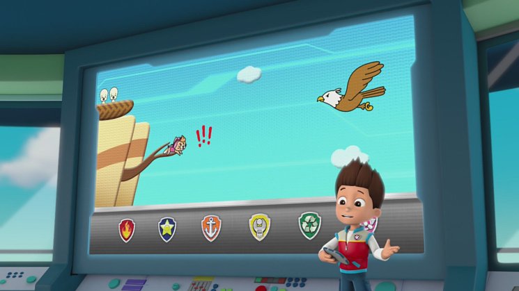 Paw Patrol Season 4 Episode 411 Pups Save Big Hairy/Pups Save A Flying Kitty